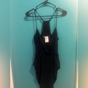 Bcbg generation navy blue wrap dress